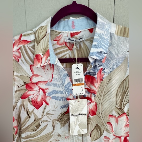 Tommy Bahama Long Sleeve Linen Shirt - Picture 5 of 9